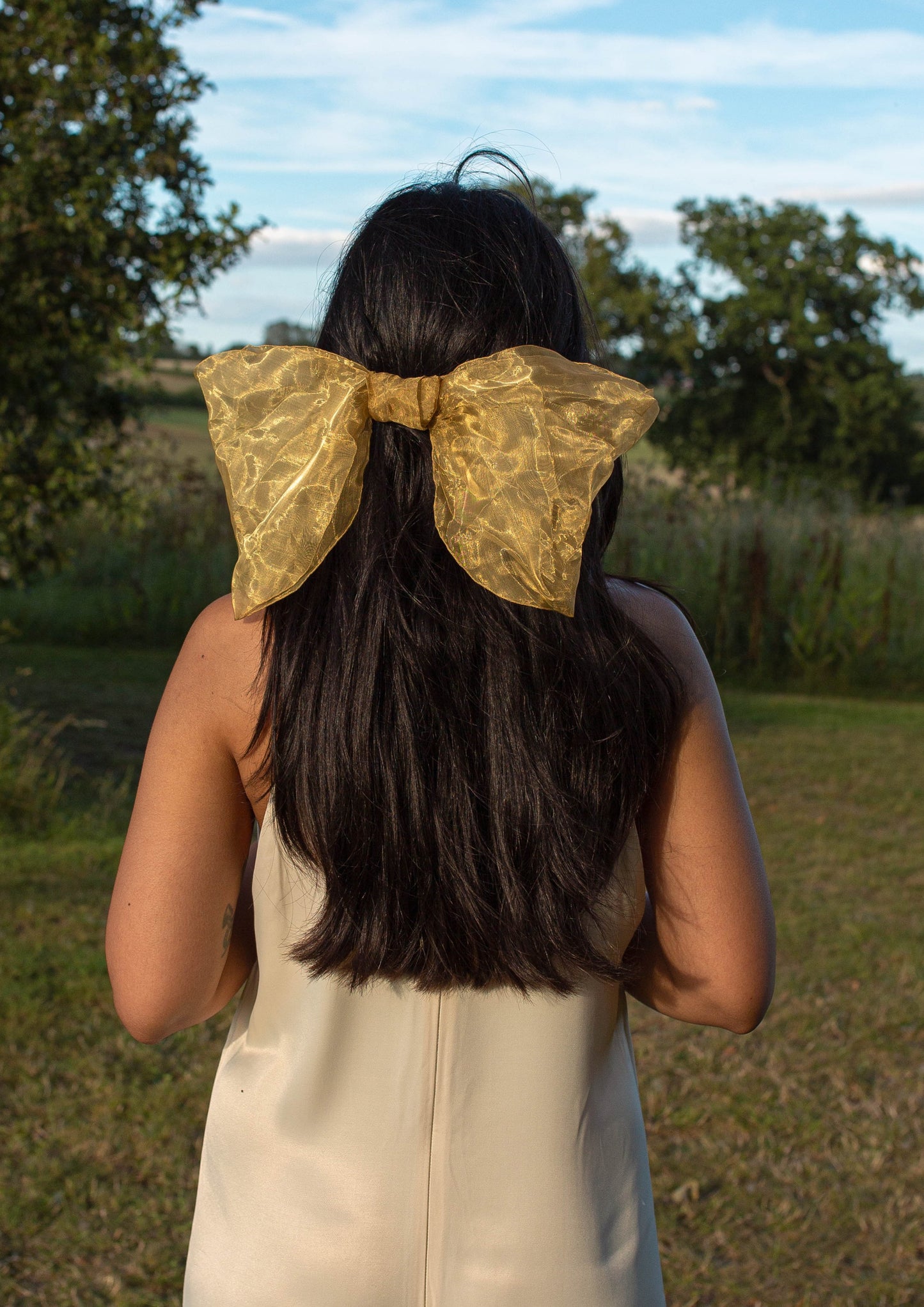 Audrey Oversized Draped Bow