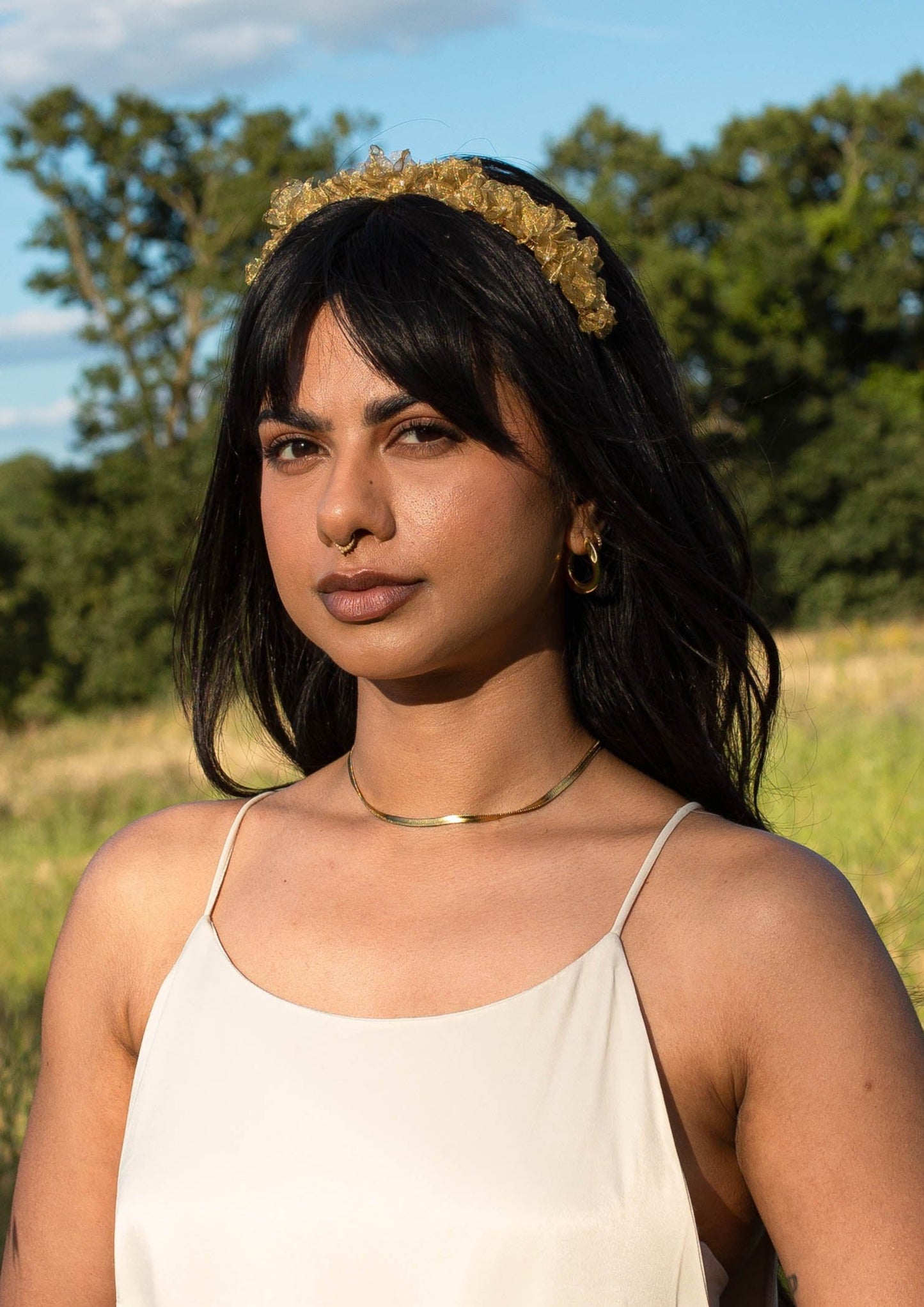 Elizabeth Ethereal Blossom Crown Headband