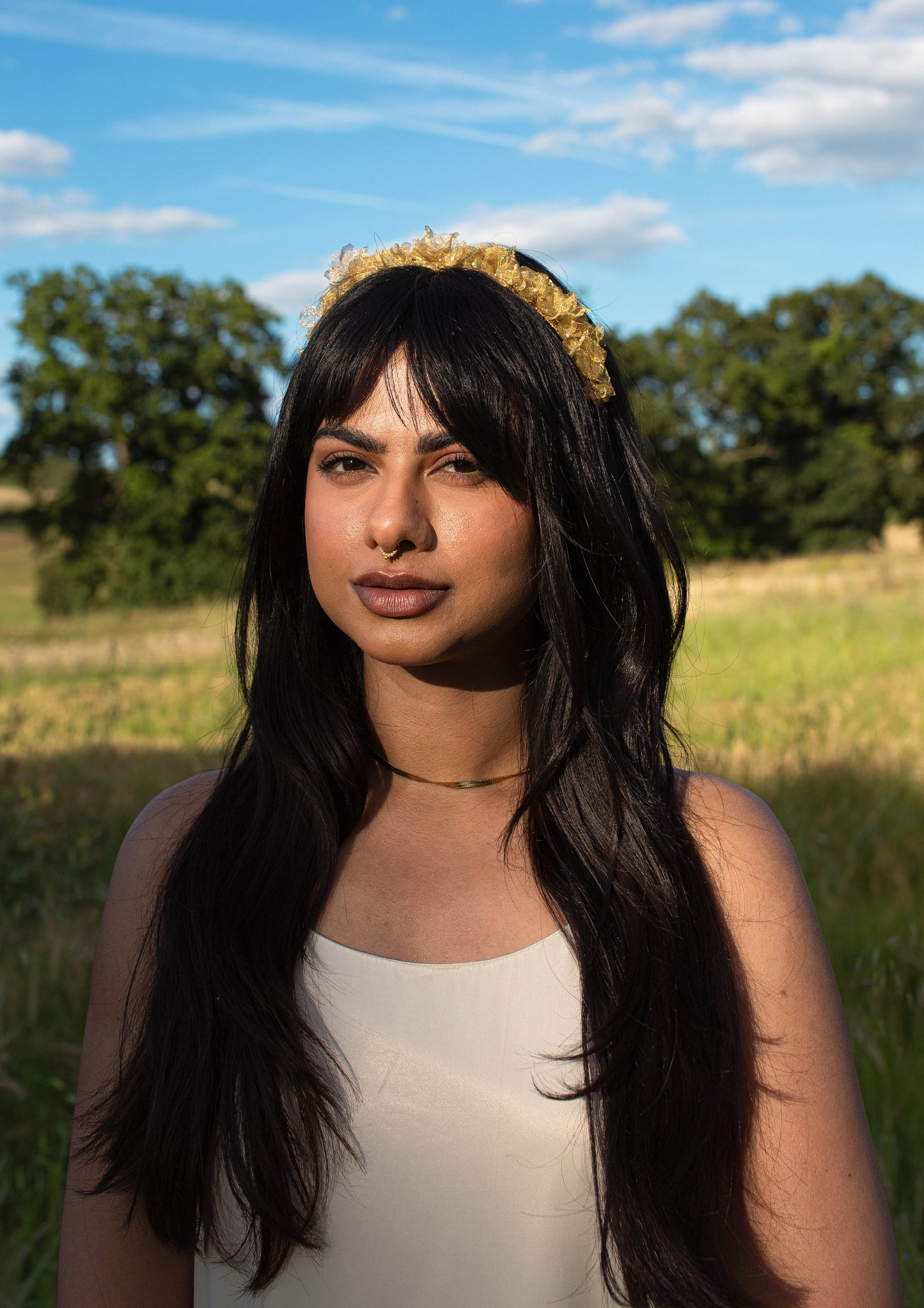 Elizabeth Ethereal Blossom Crown Headband