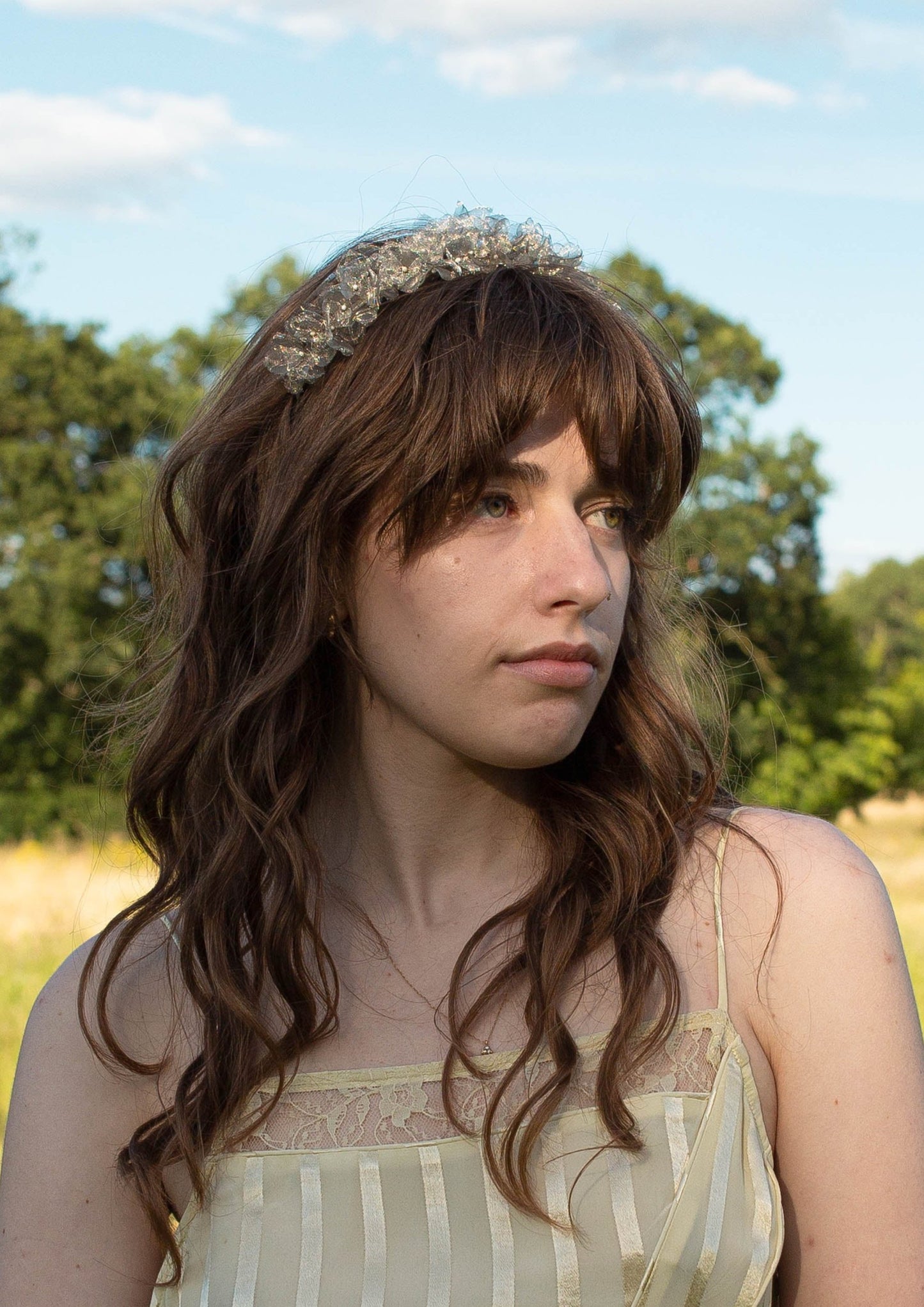 Elizabeth Ethereal Blossom Crown Headband