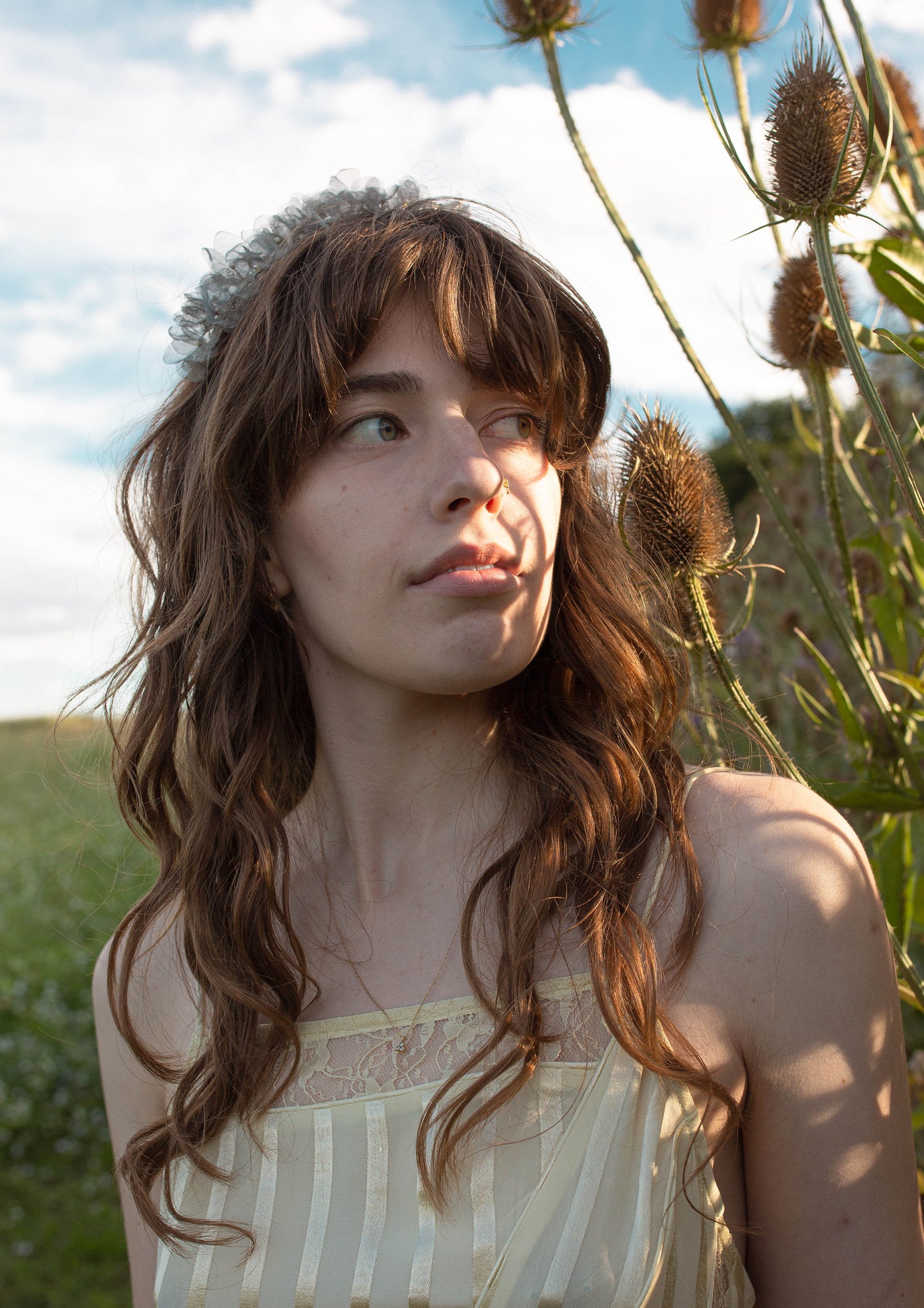 Elizabeth Ethereal Blossom Crown Headband